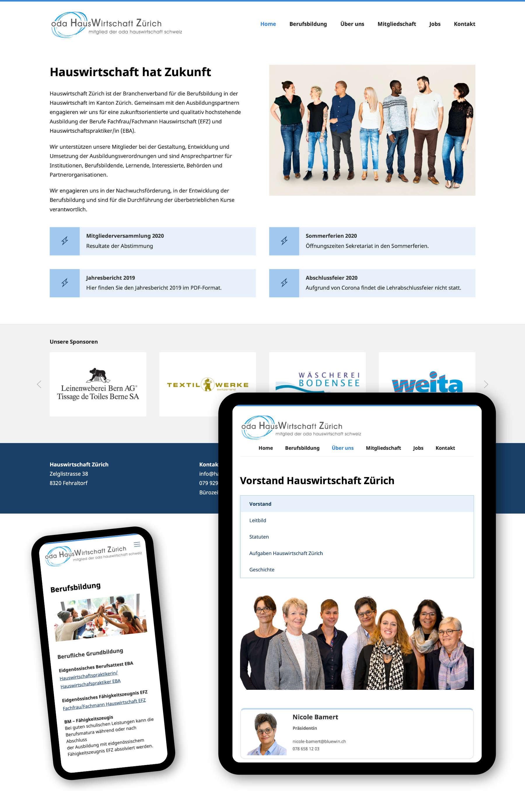 Projekt Hauswirtschaft Zürich